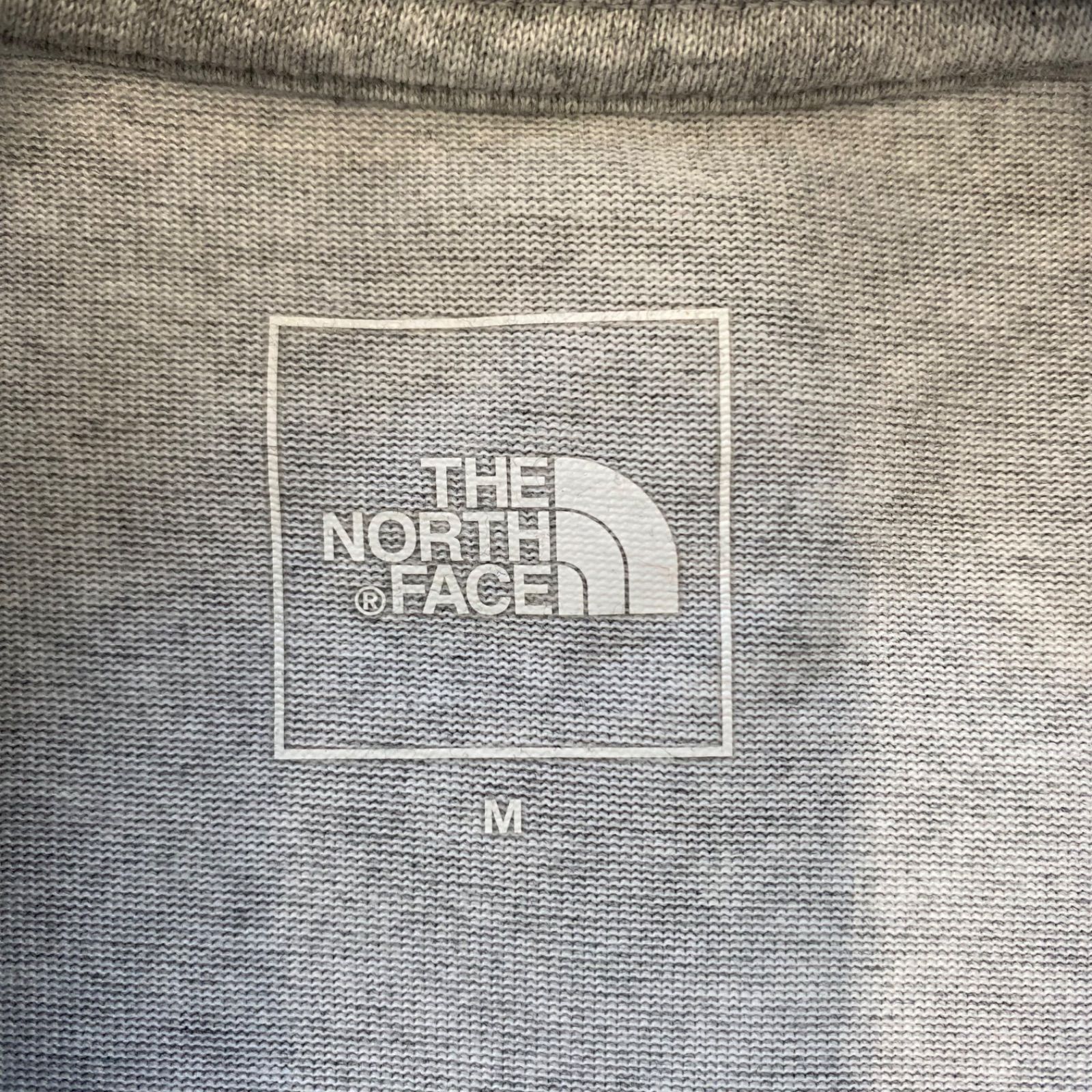 THE NORTH FACE ノースフェイス　ロングスリーブバックスクエアーロゴTシャツ　Tシャツ　トレッキング　Tシャツ　ロゴT　キャンプ　アウトドア　登山　春夏　M