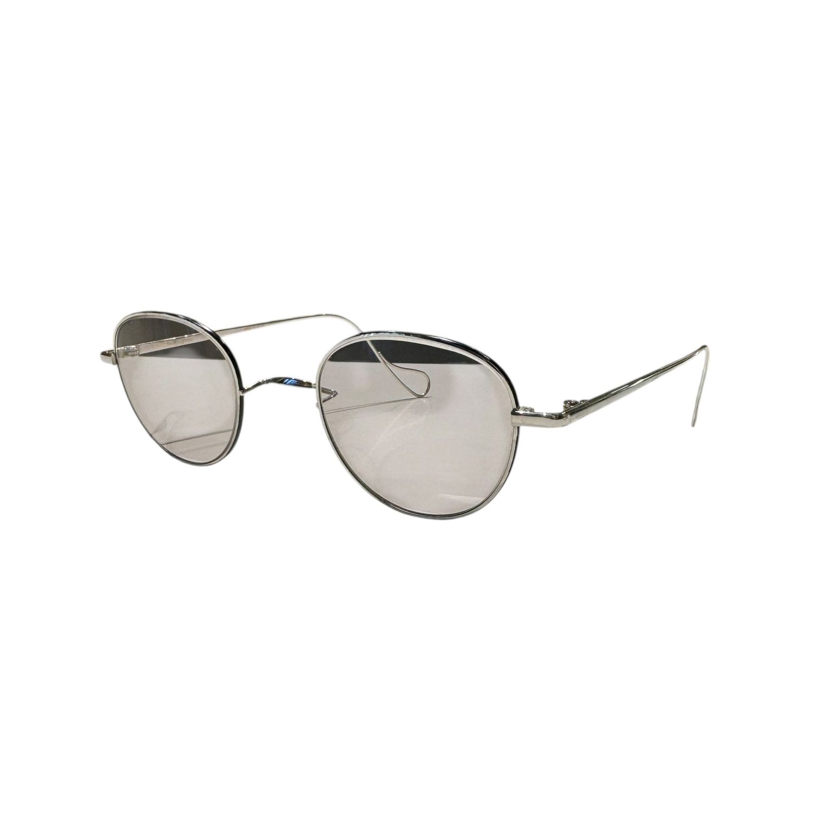 Buddy Optical バディーオプティカル ⑤ eis メンズ シルバー|ブラック 48□26