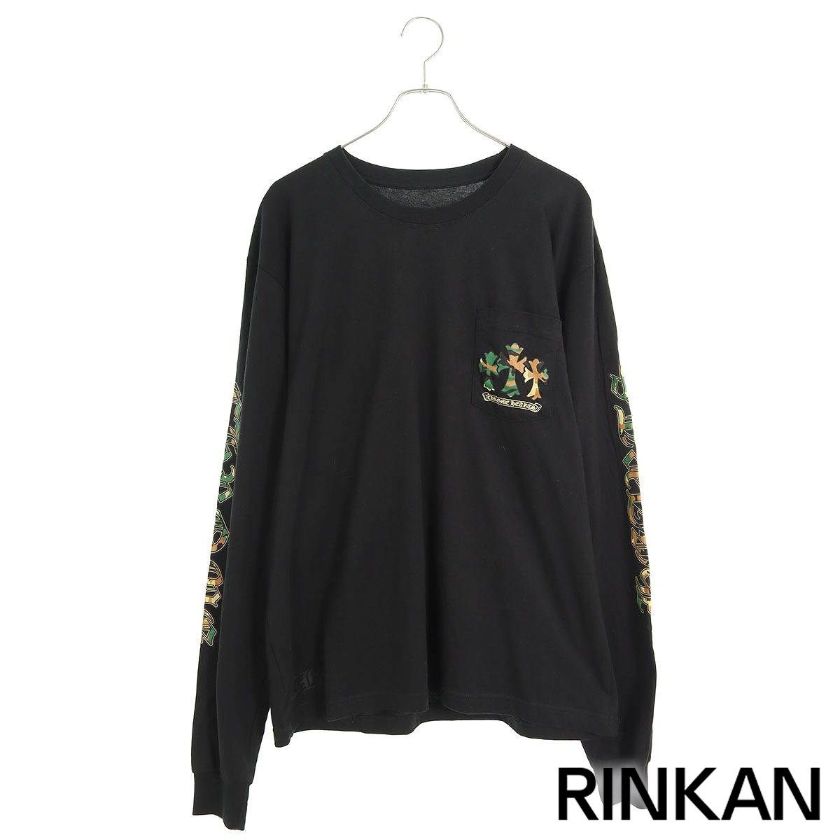 クロムハーツ CH L/S /1 袖フローラルホースシューバックプリント長袖 ...