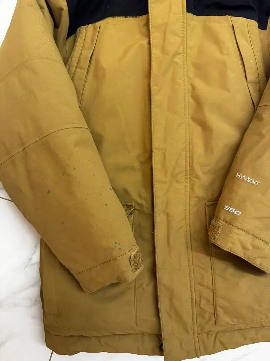 ノースフェイス キッズ グースダウン HYVENT 550 男の子 ダウン M