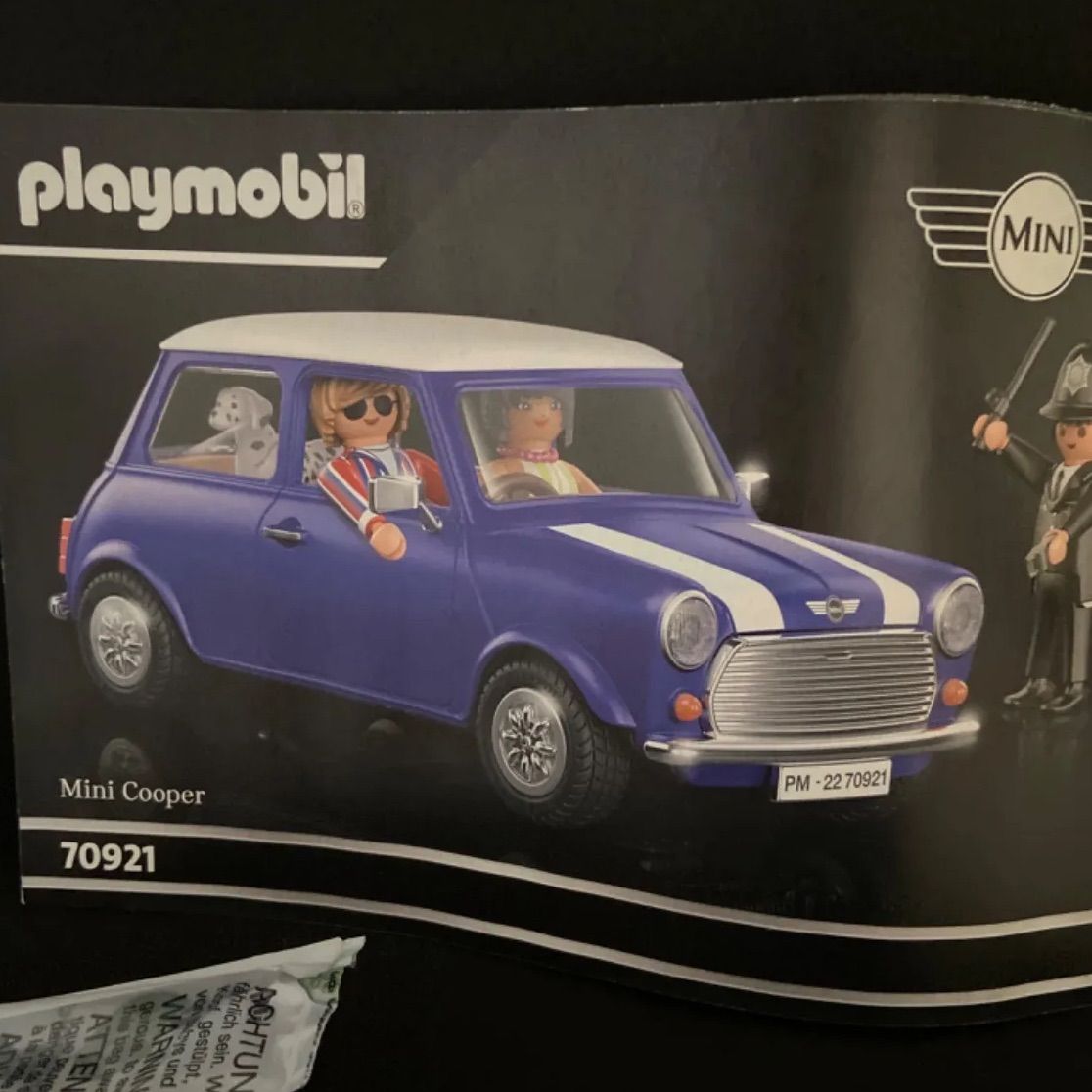 PLAYMOBILプレイモービル 70921 ミニクーパーのみ抜粋　組立説明書付