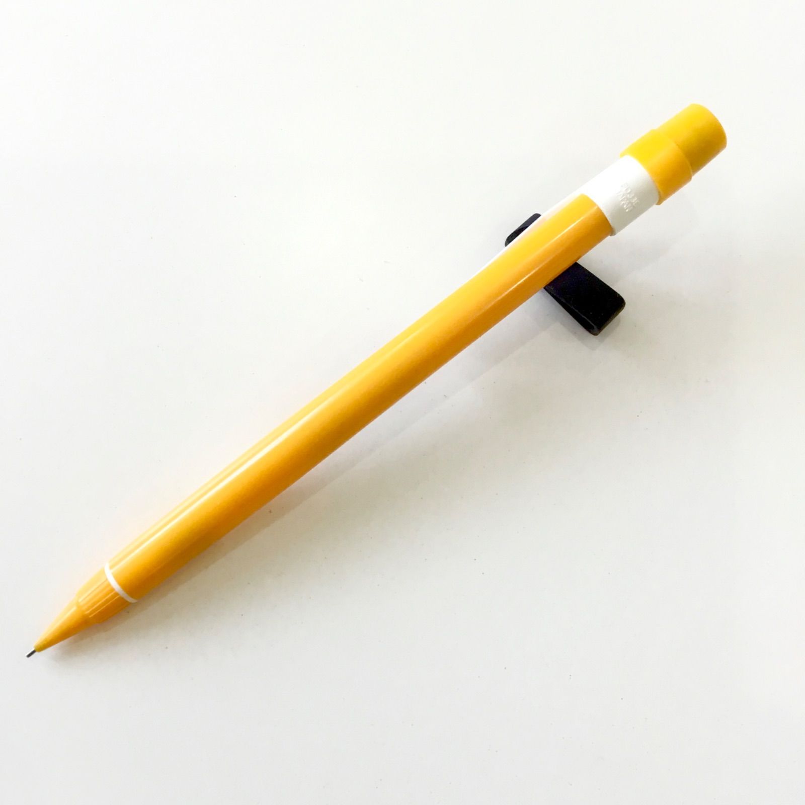 廃盤 新品 Pentel ぺんてる PD335 シャープペンシル 0.5mm (黄) サイド