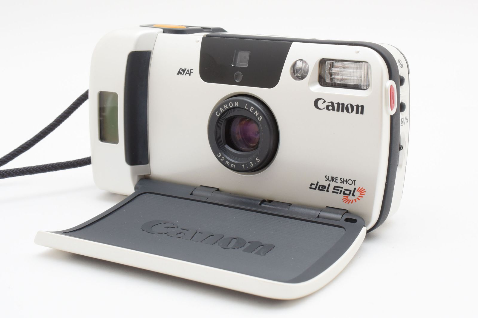返品保証 キャノン Canon Autoboy SE SOLAR CHARGING ホワイト 32mm F3.5 コンパクトカメラ 08250903