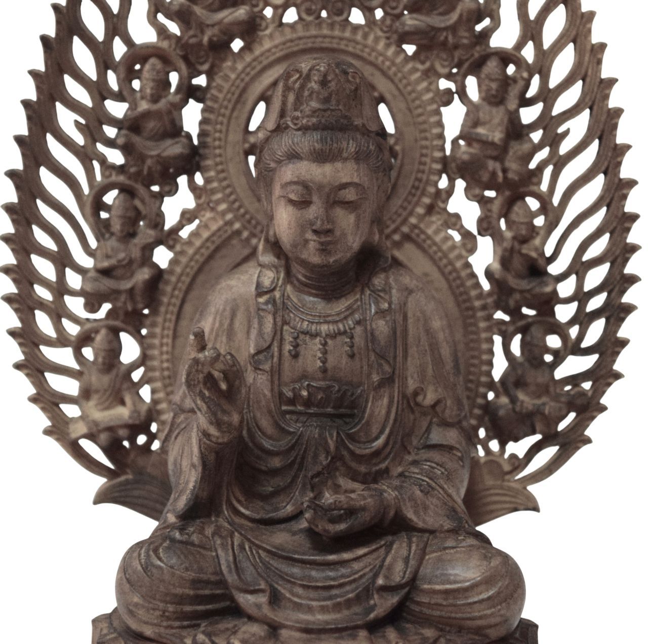観音様 観音菩薩 木彫り 仏像 観世音菩薩 観自在菩薩 救世菩薩