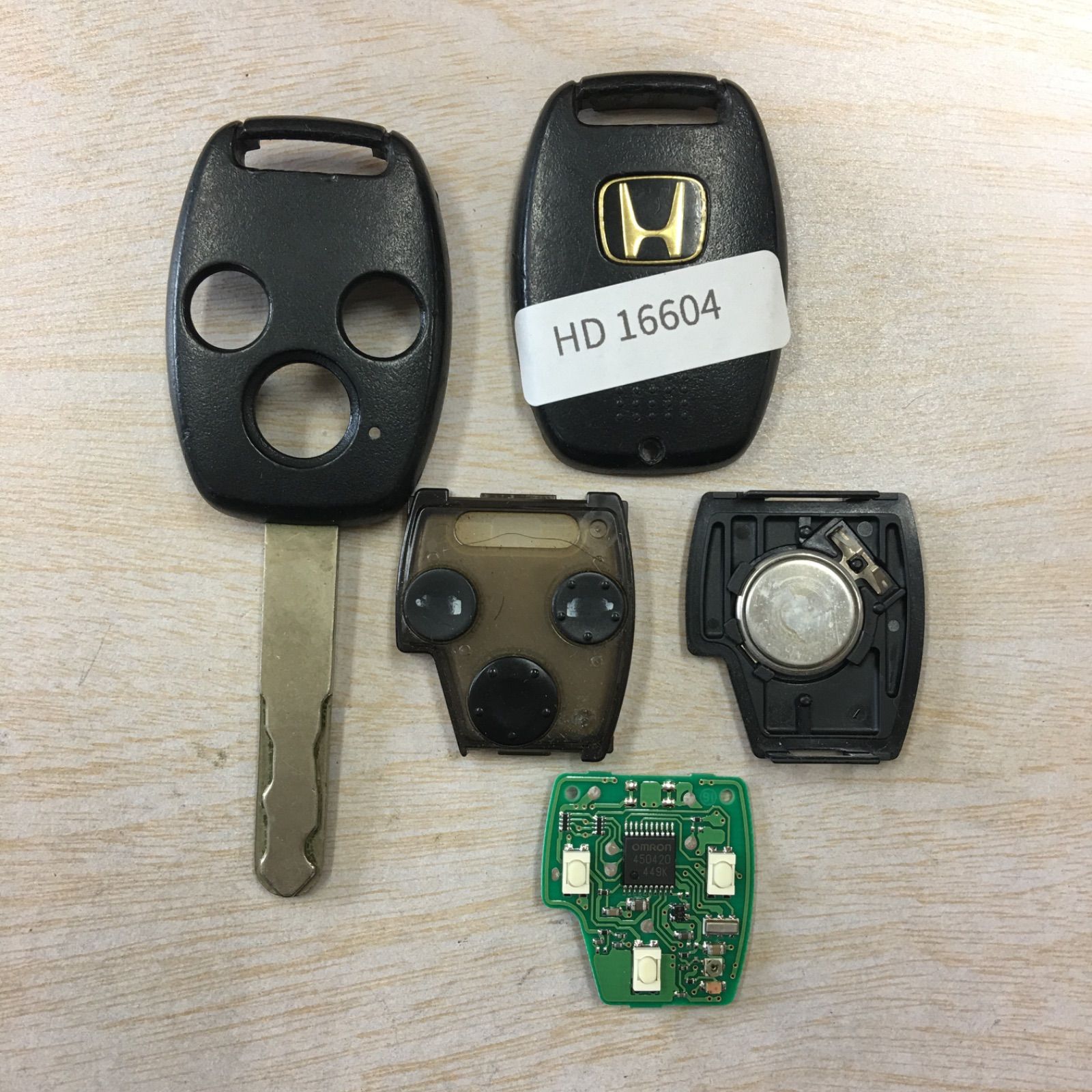 〇ホンダ純正キーレス ステップワゴンRG1 エリシオン フリード 　2 ステップワゴン スパーダ RG1 キーレス