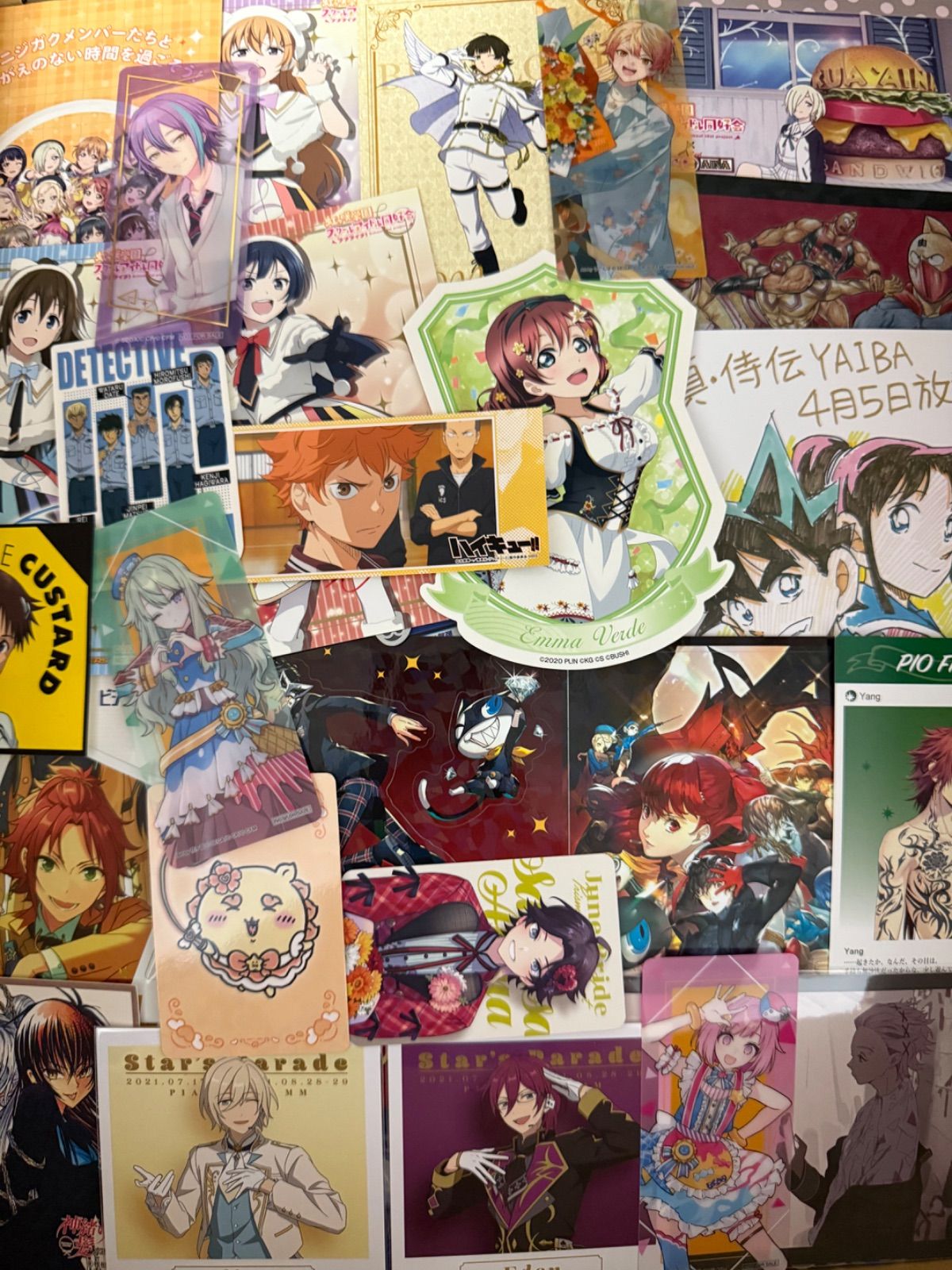 紙類 アニメ ゲーム まとめ売り 大量 コースター ポストカード