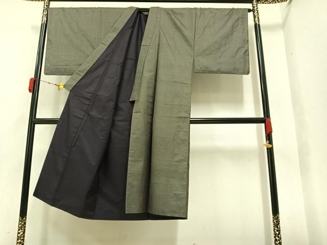 平和屋着物○男性 本場大島紬 アンサンブル 総詰め 正絹 逸品