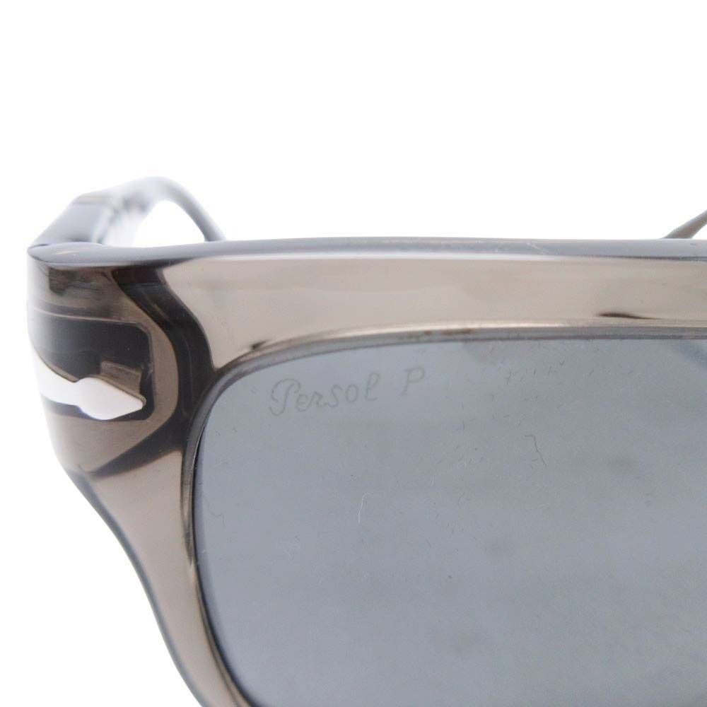 新品同様 Persol ペルソール サングラス ウェリントン型 シースルー  