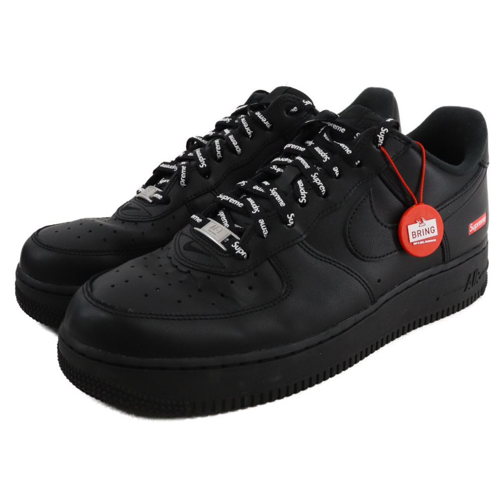 NIKE (ナイキ) ×SUPREME AIR FORCE 1 LOW シュプリーム エアフォース1 ローカットスニーカー ブラック US9/27cm  CU9225-001 - メルカリ