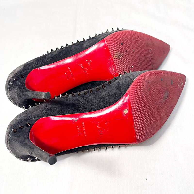 Christian Louboutin クリスチャンルブタン 35.5 スタッズ パンプス 