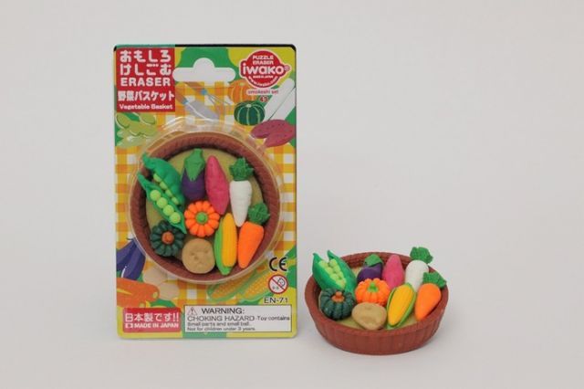 まとめ）イワコー ブリスターケシゴムヤサイバスケット ER-BRI048