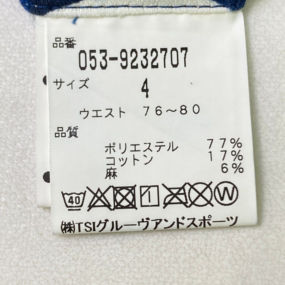 サイズ：4 PEARLY GATES パーリーゲイツ 30周年 ハーフパンツ