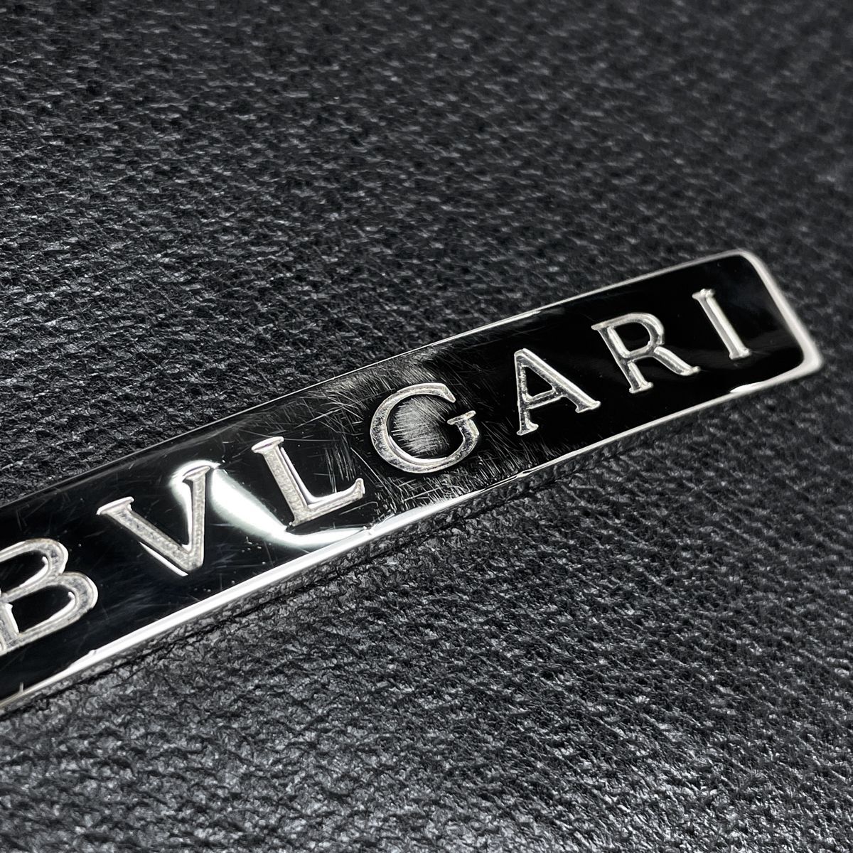 ブルガリ BVLGARI ロゴマニア ショルダーバッグ ワンショルダー キャンバス ブラック レディース 【中古】