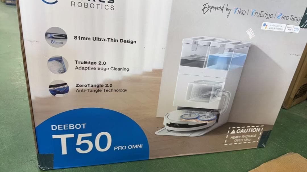 ロボット掃除機 ECOVACS DEEBOT T50 PRO OMNI 728243