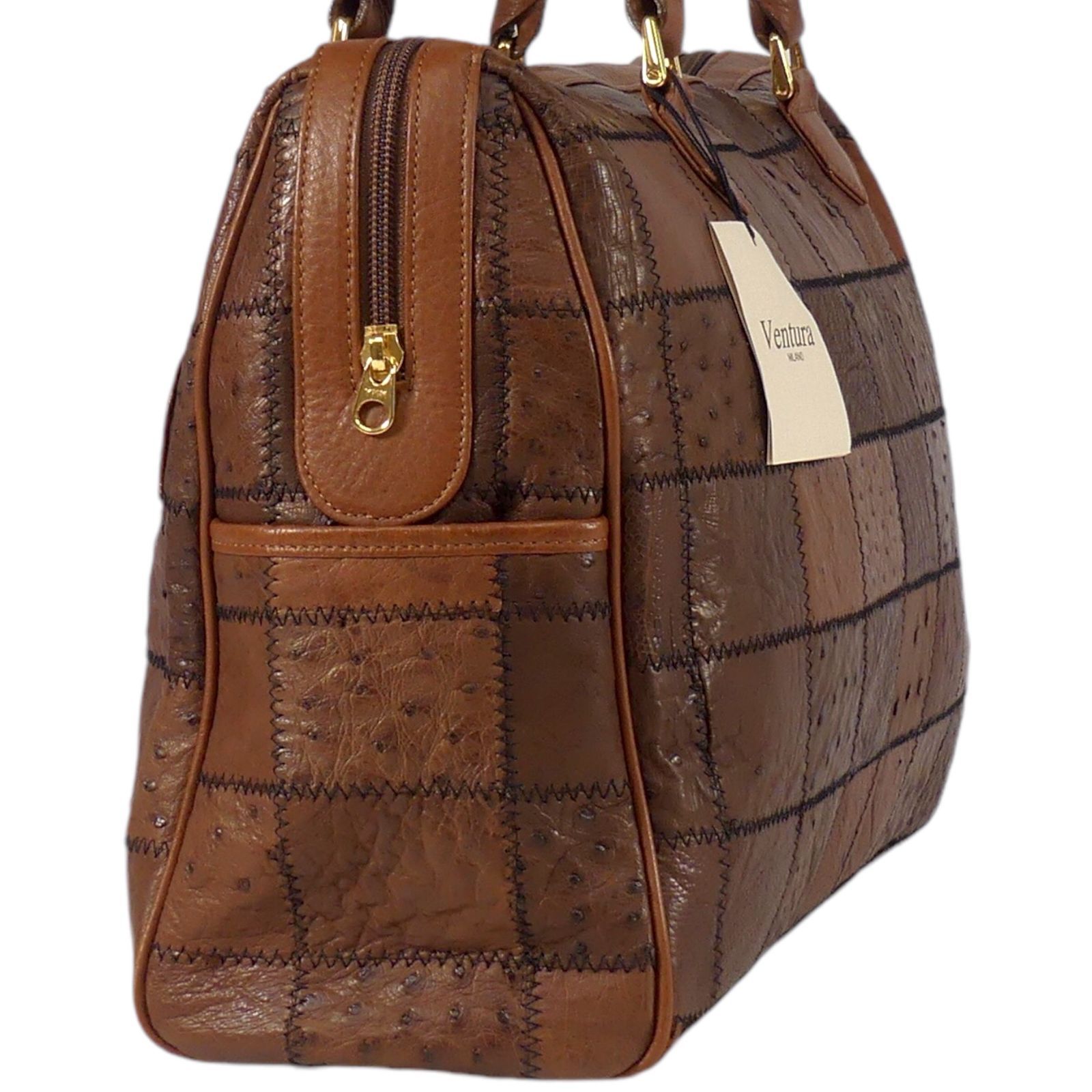 Ventura ベンチュラ JRA ボストンバッグ オーストリッチ NR4022 - メルカリ 