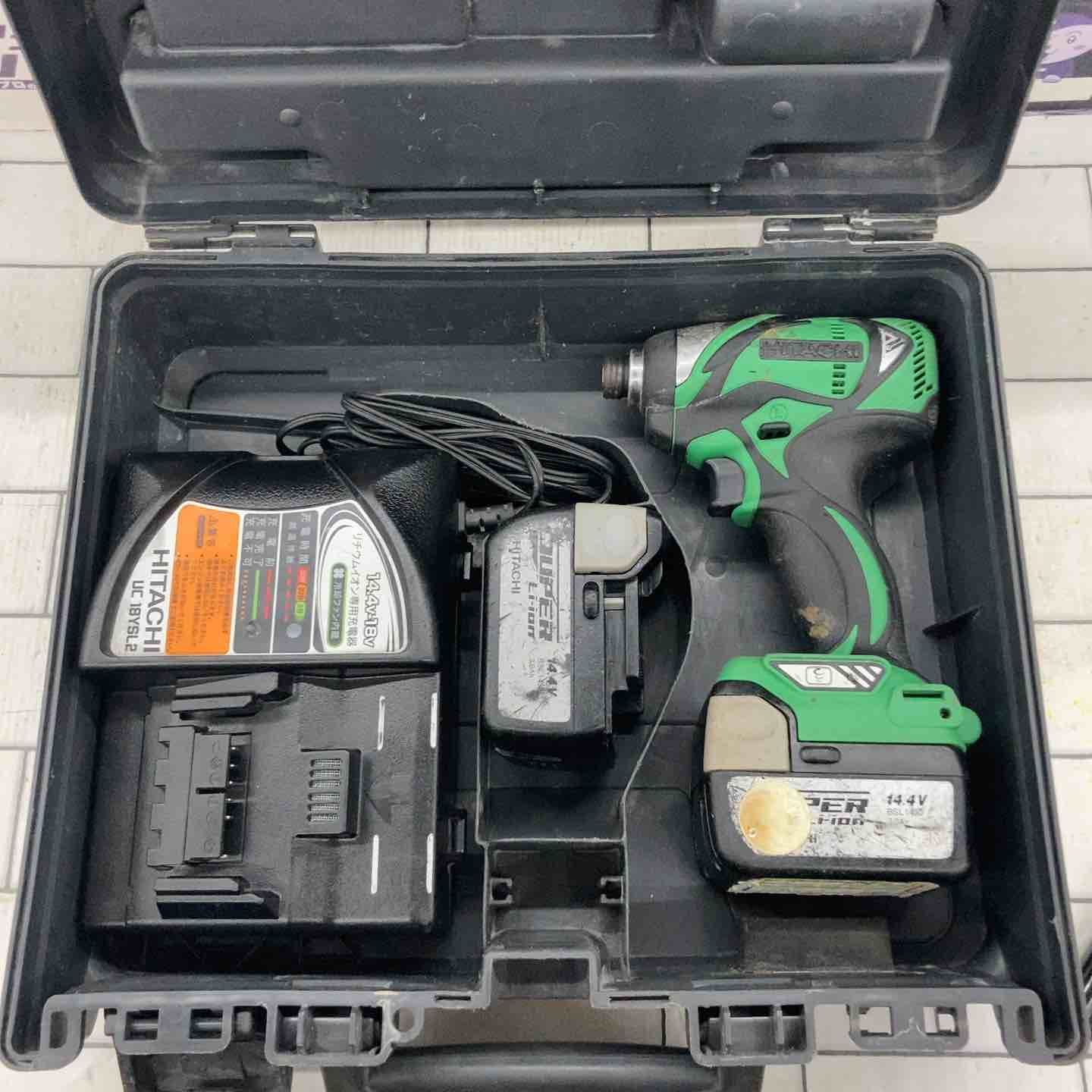 ハイコーキ HIKOKI 旧 日立工機 コードレスインパクトドライバー WH14DBAL 2LSCK L 所沢店