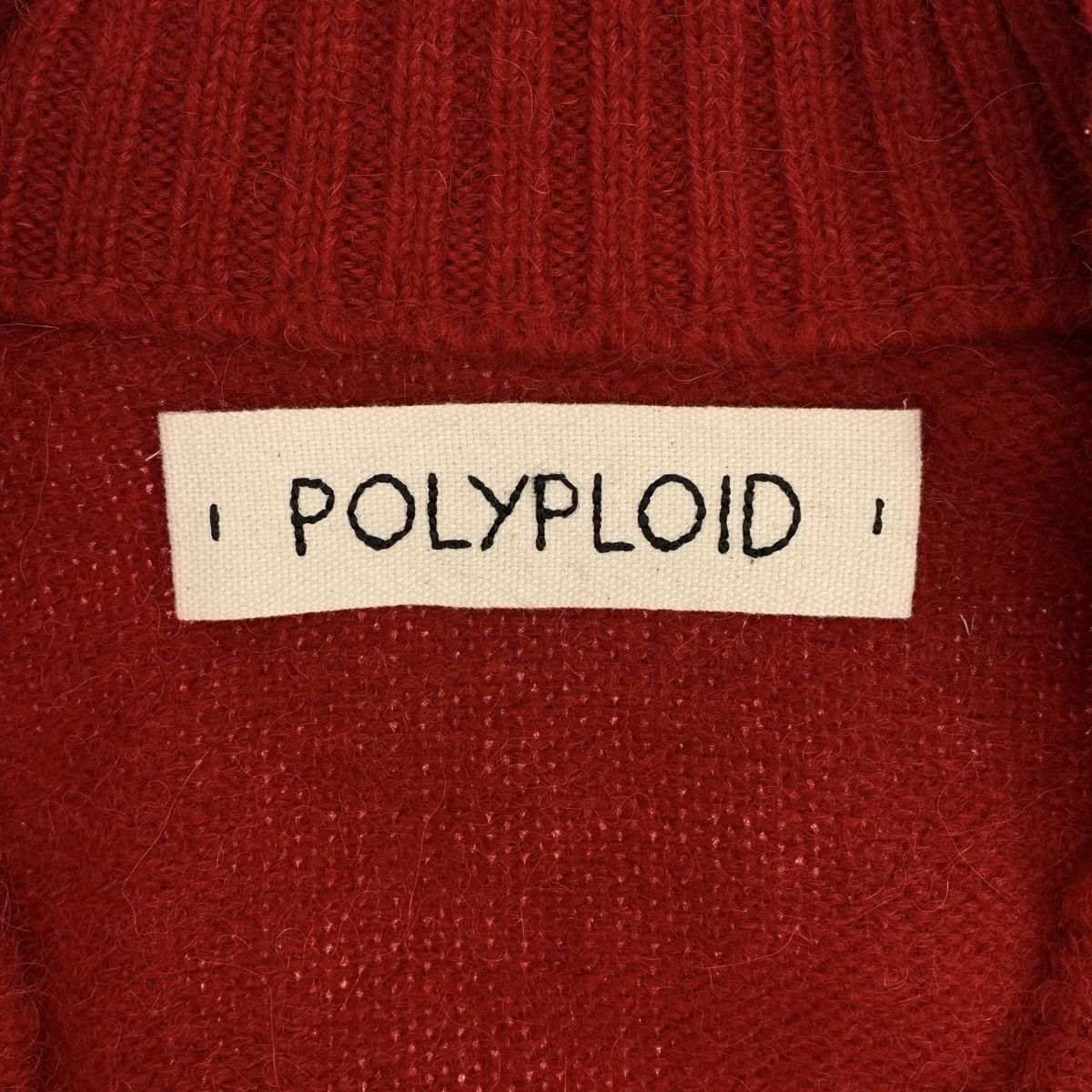 POLYPLOID ポリプロイド 20AW CARDIGAN C 赤 POLYPLOID ポリプロイド 20AW CARDIGAN C 赤 メンズ