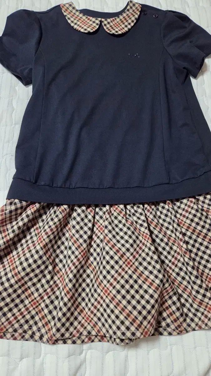 DAKS Little ダックスキッズ リボンポイント ワンピース ― サイズ 150 13y