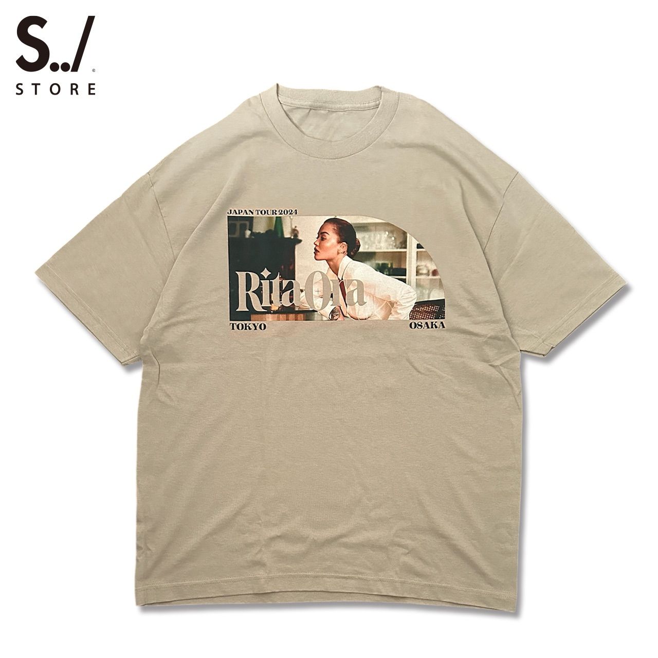 "RITA ORA: JAPAN TOUR 2024" S/S TEE  (Size: M - S)