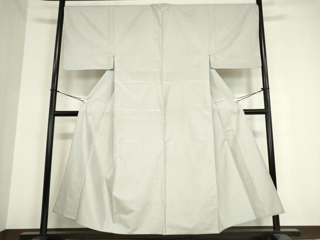 平和屋着物▽男性 紬 単衣 格子 正絹 DAAV5984az