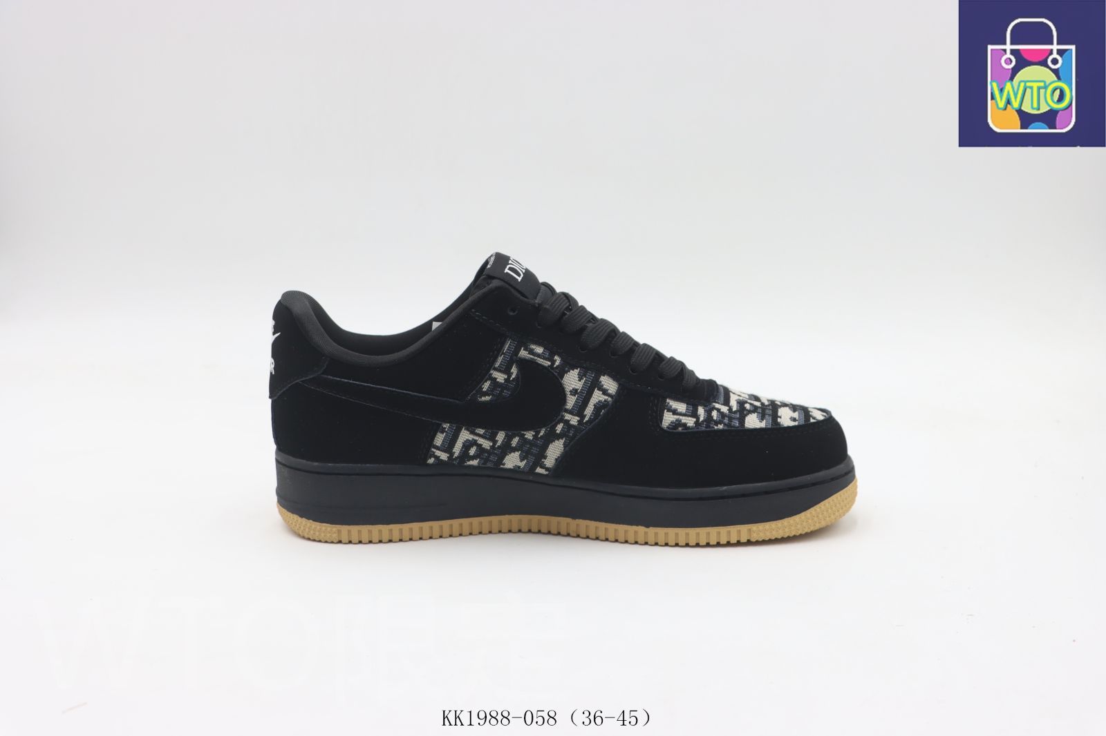 今日 ナイキのスケートシューズ 黒と茶色 KK1988 - 058-WTO輸入2