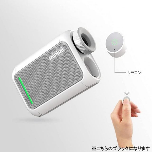 GOLFZON Japan】ゴルフ用 レーザー距離測定器 Caddy Talk minimi／キャディトークミニミ (Rich Black) -  メルカリ