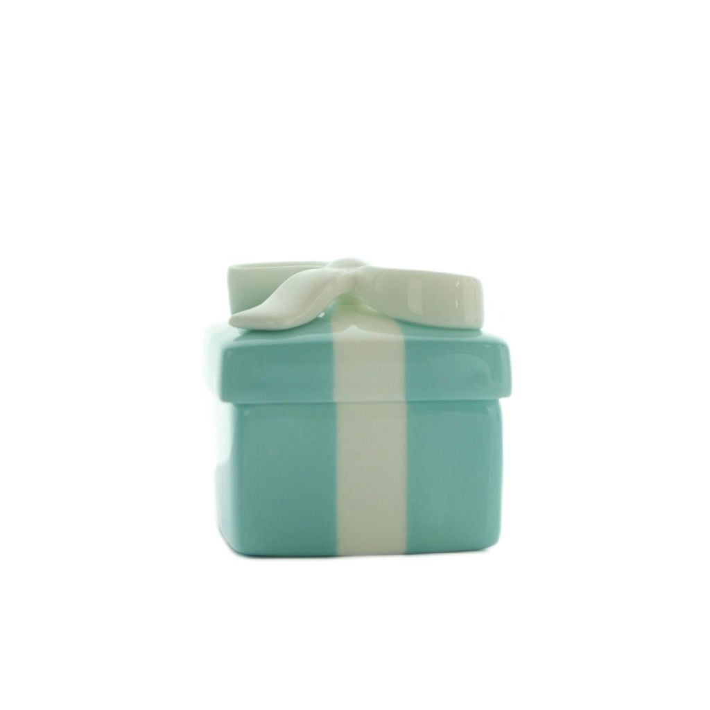 ティファニー TIFFANY & CO. ミニブルーボウボックス 陶器 雑貨 小物