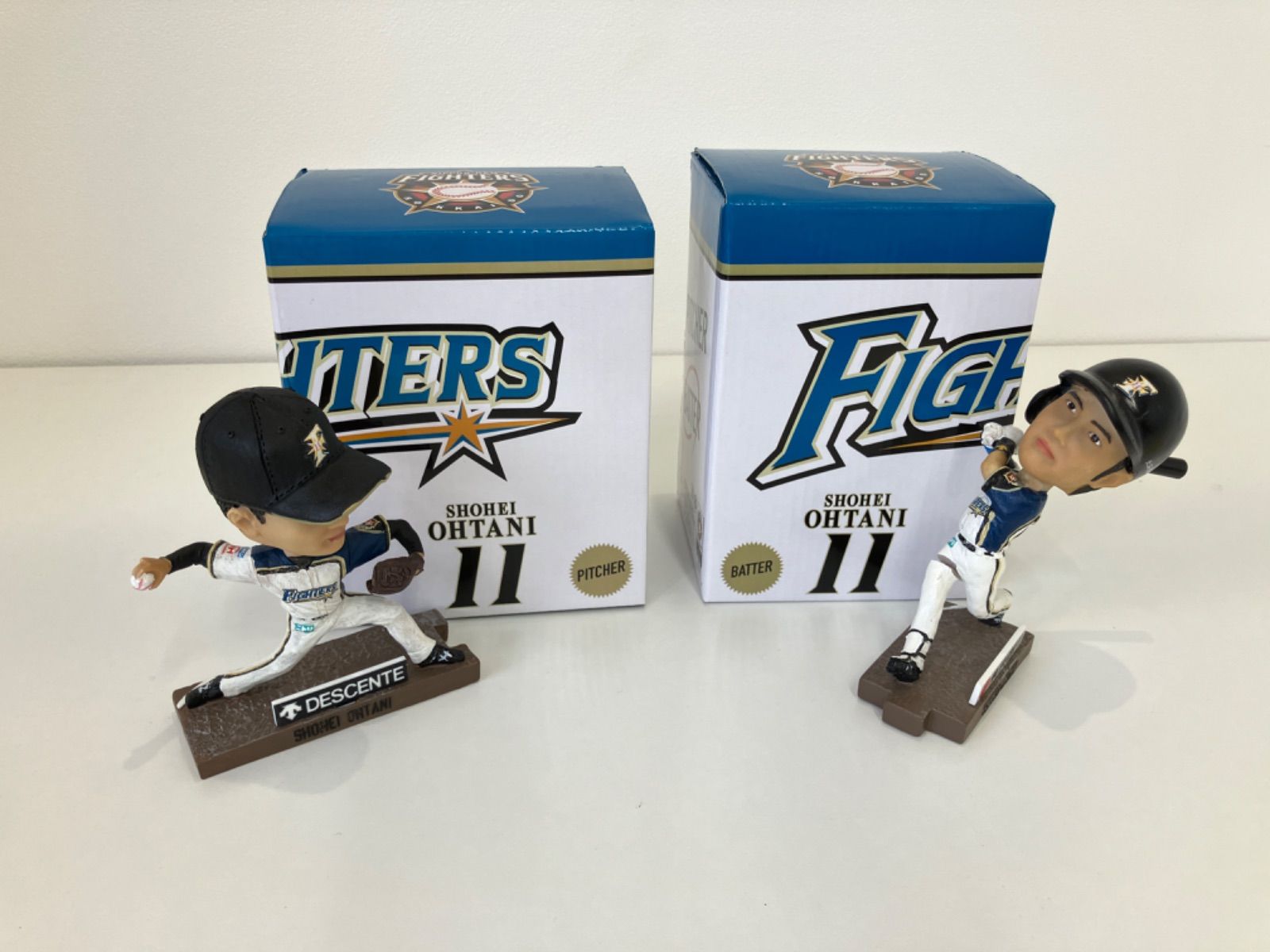 北海道日本ハムファイターズ 大谷翔平 ボブルヘッド 2体セット 北海道日本ハムファイターズ 大谷翔平 ボブルヘッド 2体セット ☆大谷