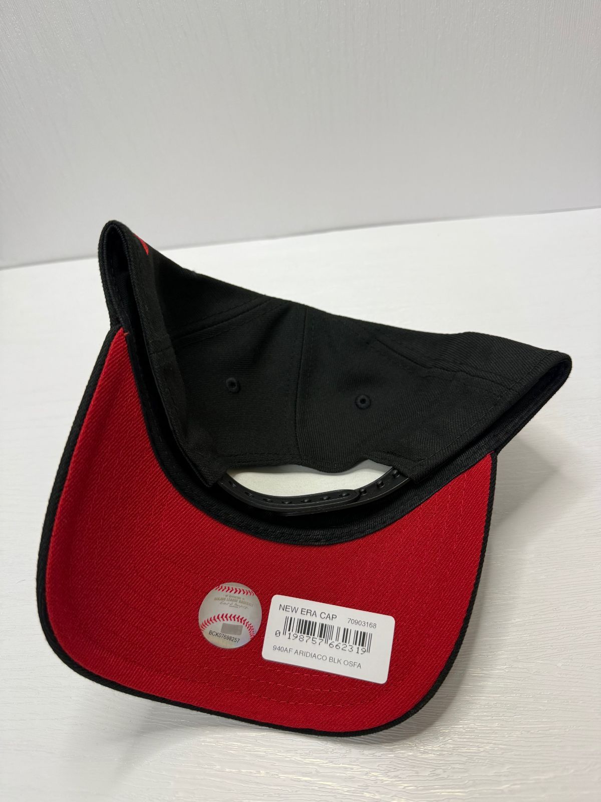 Newera アリゾナダイヤモンドバックス Arizona Diamond Backs 9forty A-FRAME スナップバックキャップ ブラックカラー NICORILABO_COM