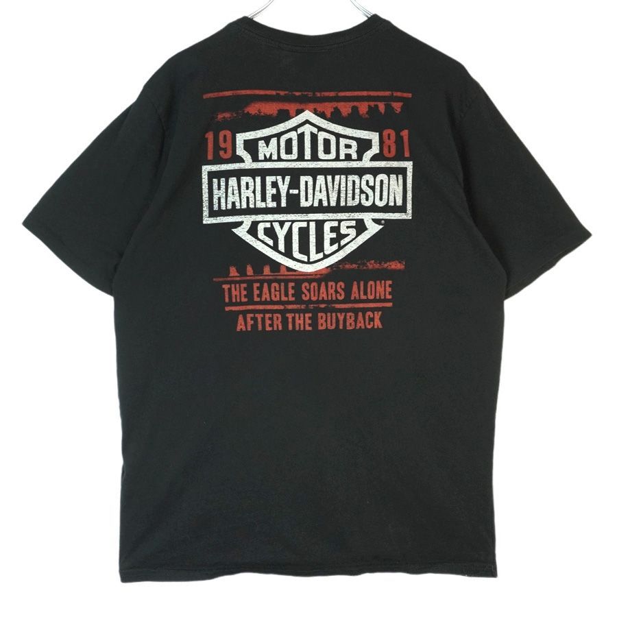USA製ハーレーダビッドソンHarley Davidson半袖TシャツBIKE
