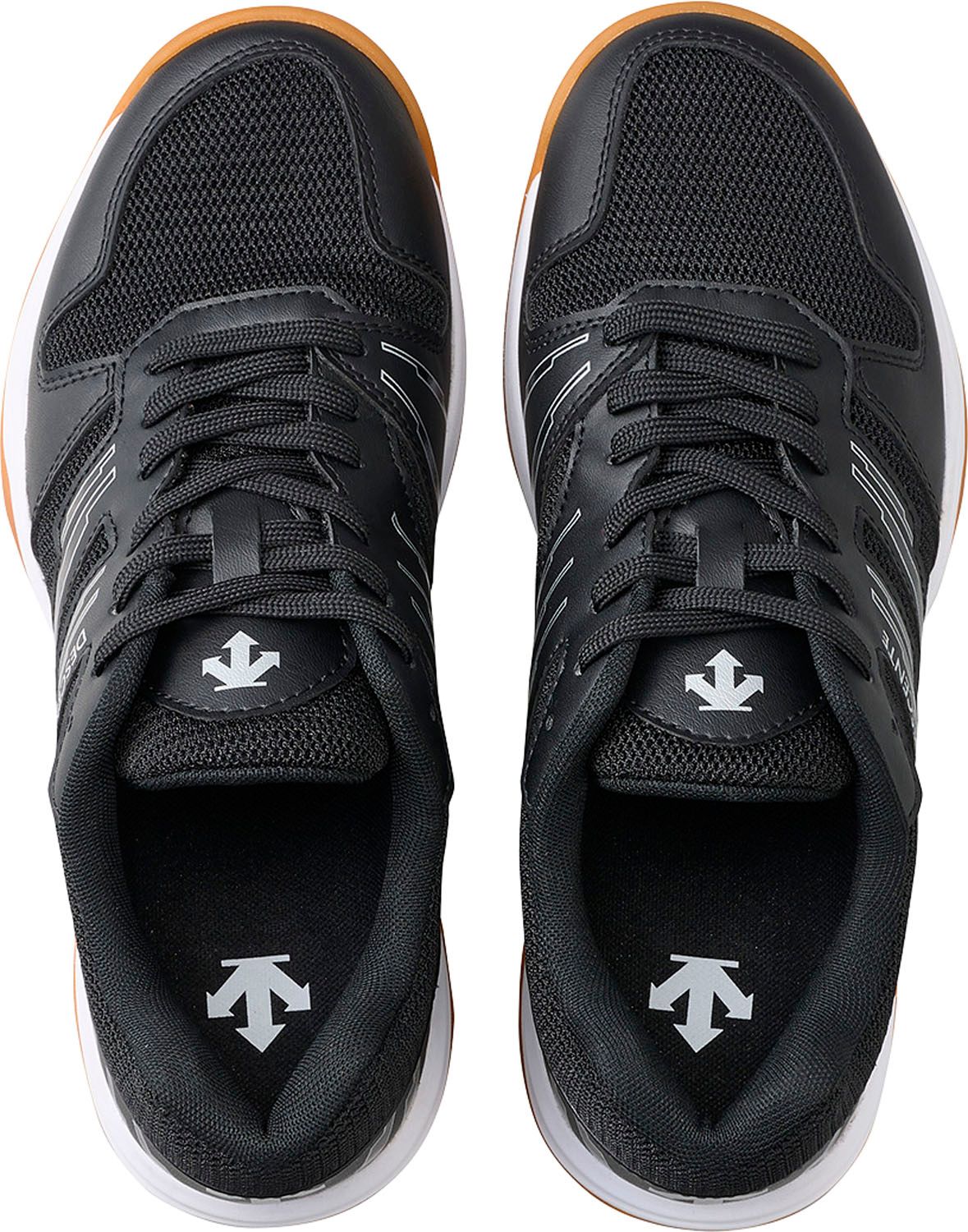 デサントコウノエベルトバレーボールシューズ ブラック25.5cm Amazon