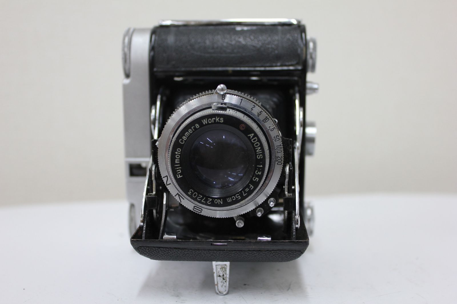 品 LUCK ADONIS 7 5 cm F 3 蛇腹カメラ e 3106