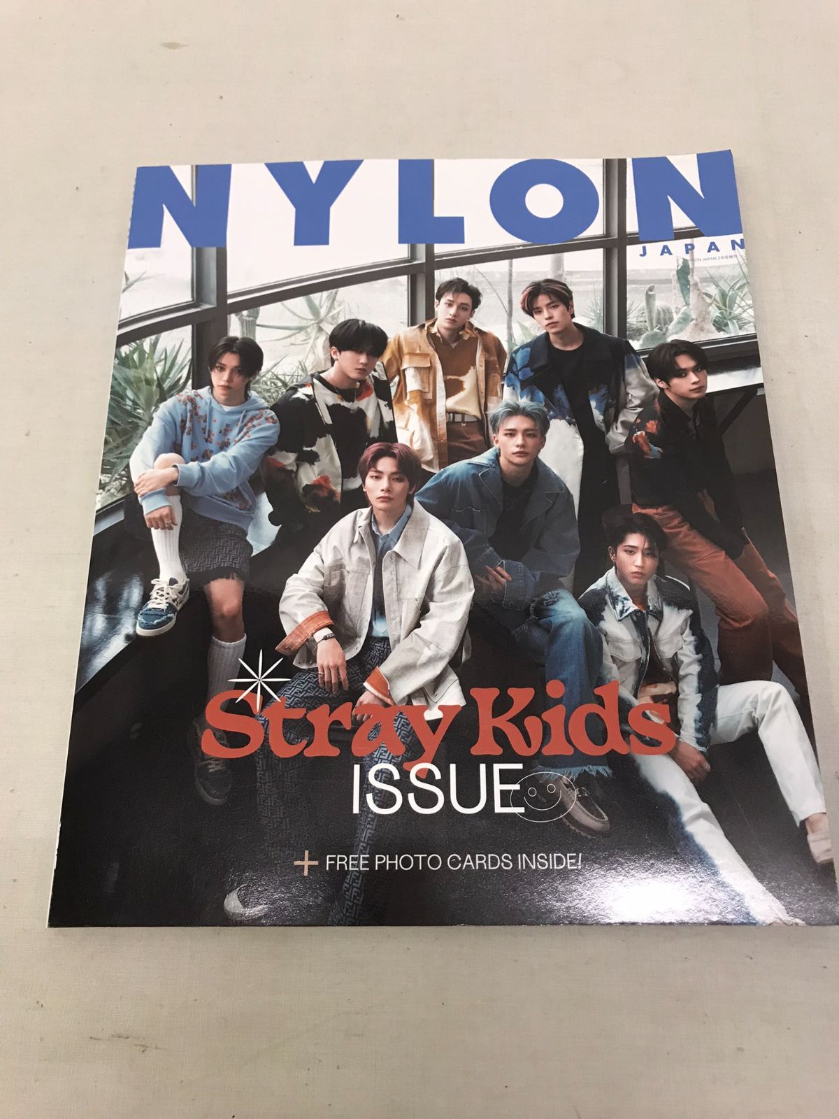 straykids 雑誌 NYLON 2023 3月号 ※ポストカード有 他 スキズ アイエン