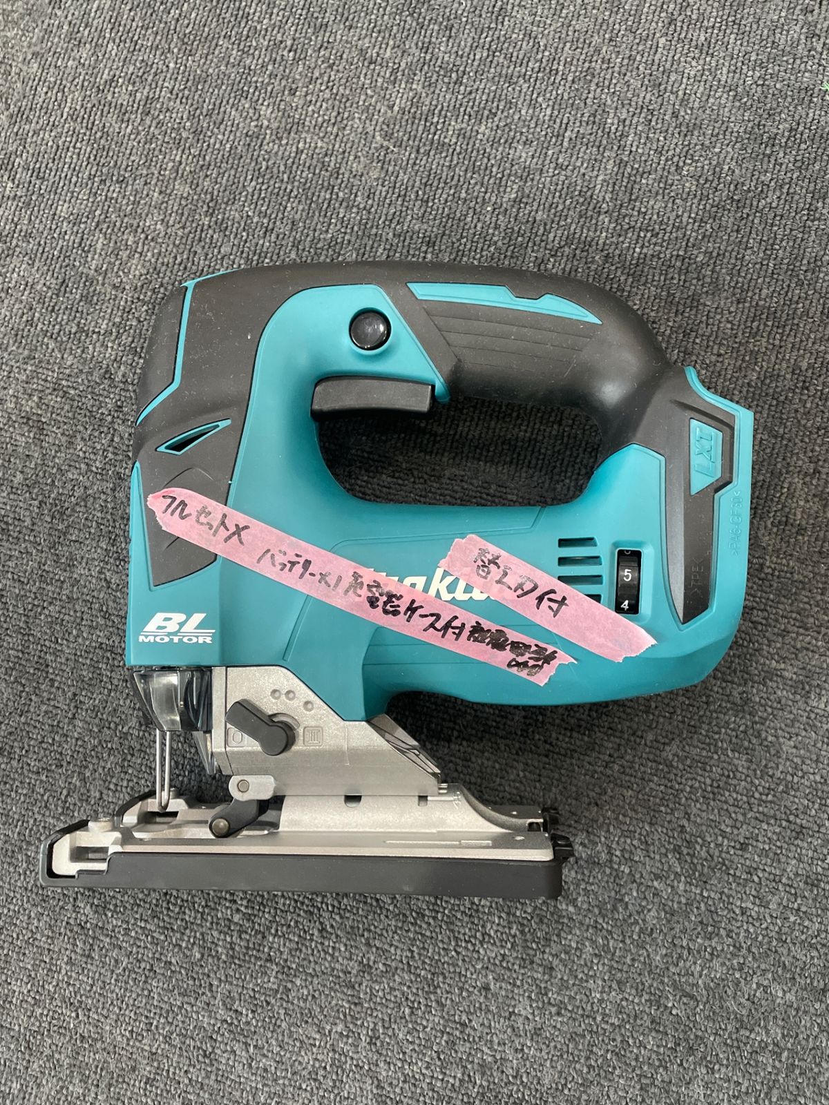  ウ-127 長期 マキタ 充電式ジグソー フルセット ケースに傷有 ジグソー 切断工具 切断機