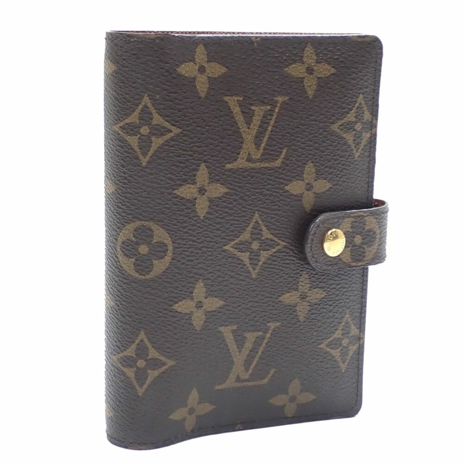 ルイ ヴィトン Louis Vuitton ルイ ヴィトン 手帳カバー モノグラム アジェンダ PM レディース R20005 イニシャル刻印入り