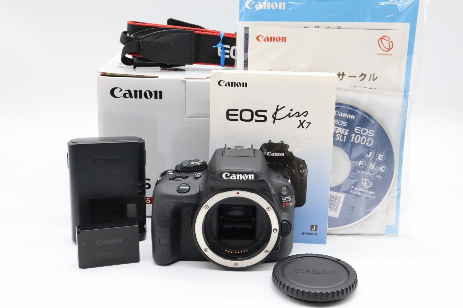 ほぼ新品】Canon デジタル一眼レフカメラ EOS Kiss X7 ボディー KISSX7