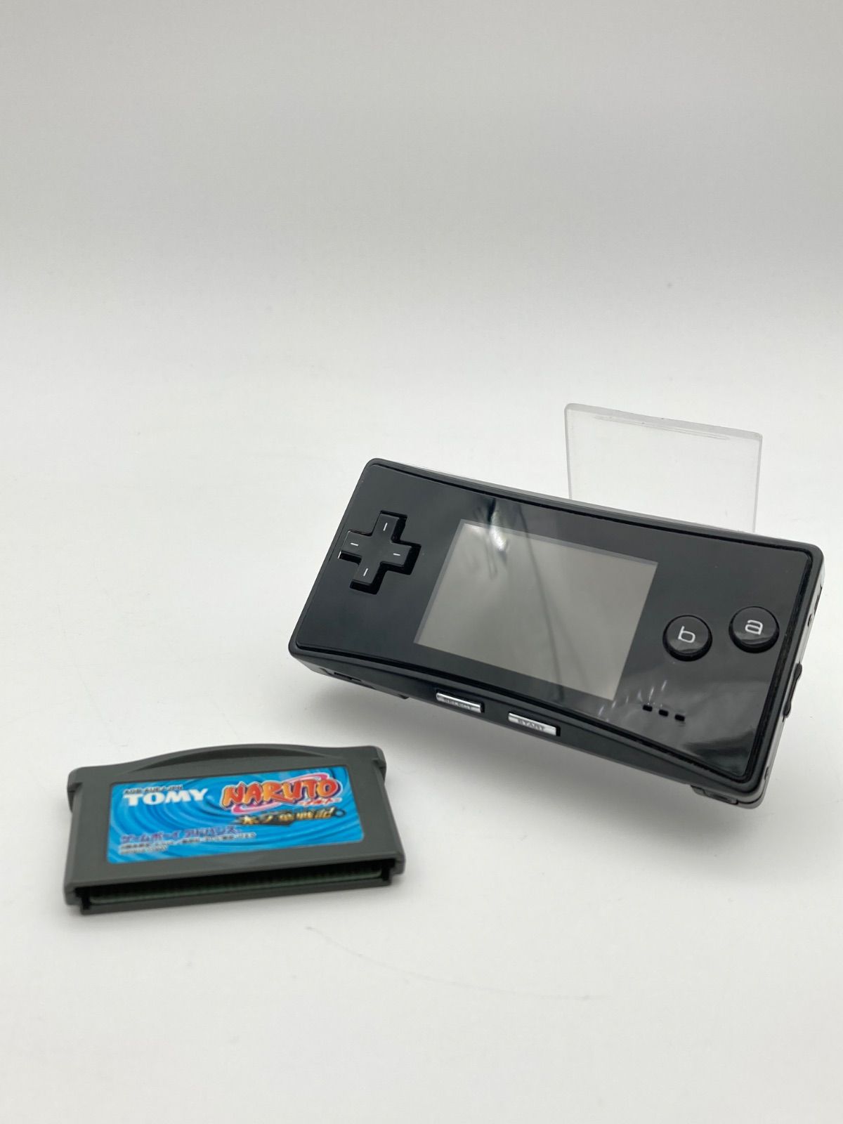 ニンテンドー ゲームボーイミクロ Game Boy micro ブラック 動作品 ゲームソフト付き 0826-414