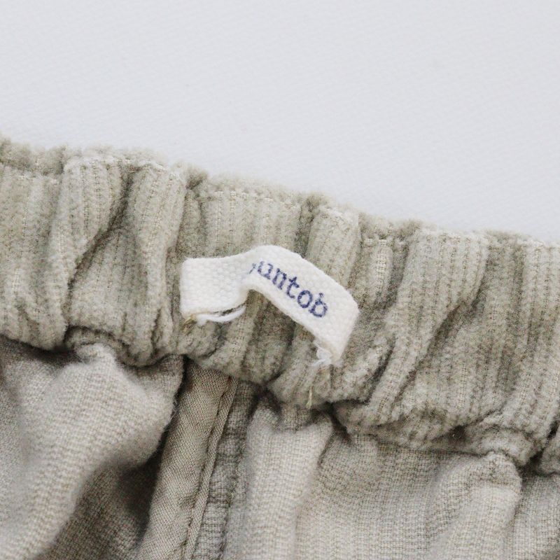 アプントビー apuntob Corduroy Pants S/ベージュ系 コーデュロイ