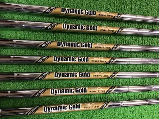 中古】 ピン BLUEPRINT S 8S アイアンセット IR Dynamic Gold