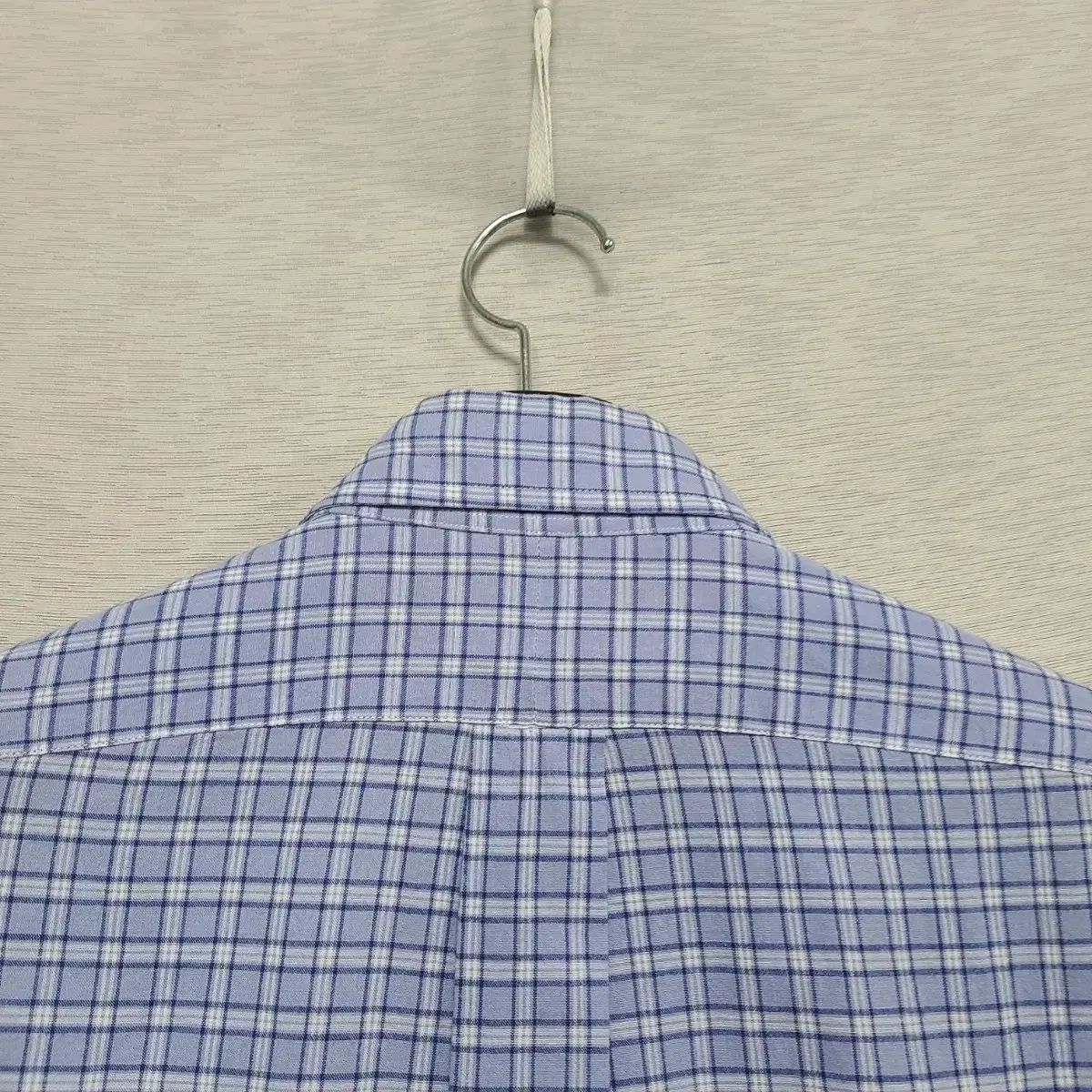 オリジナルハングルテーク ポロ チェックショートスリーブ メンズ 105 ― 0905 別注 ワンポイント刺繍チェックショートスリーブシャツ限定展開