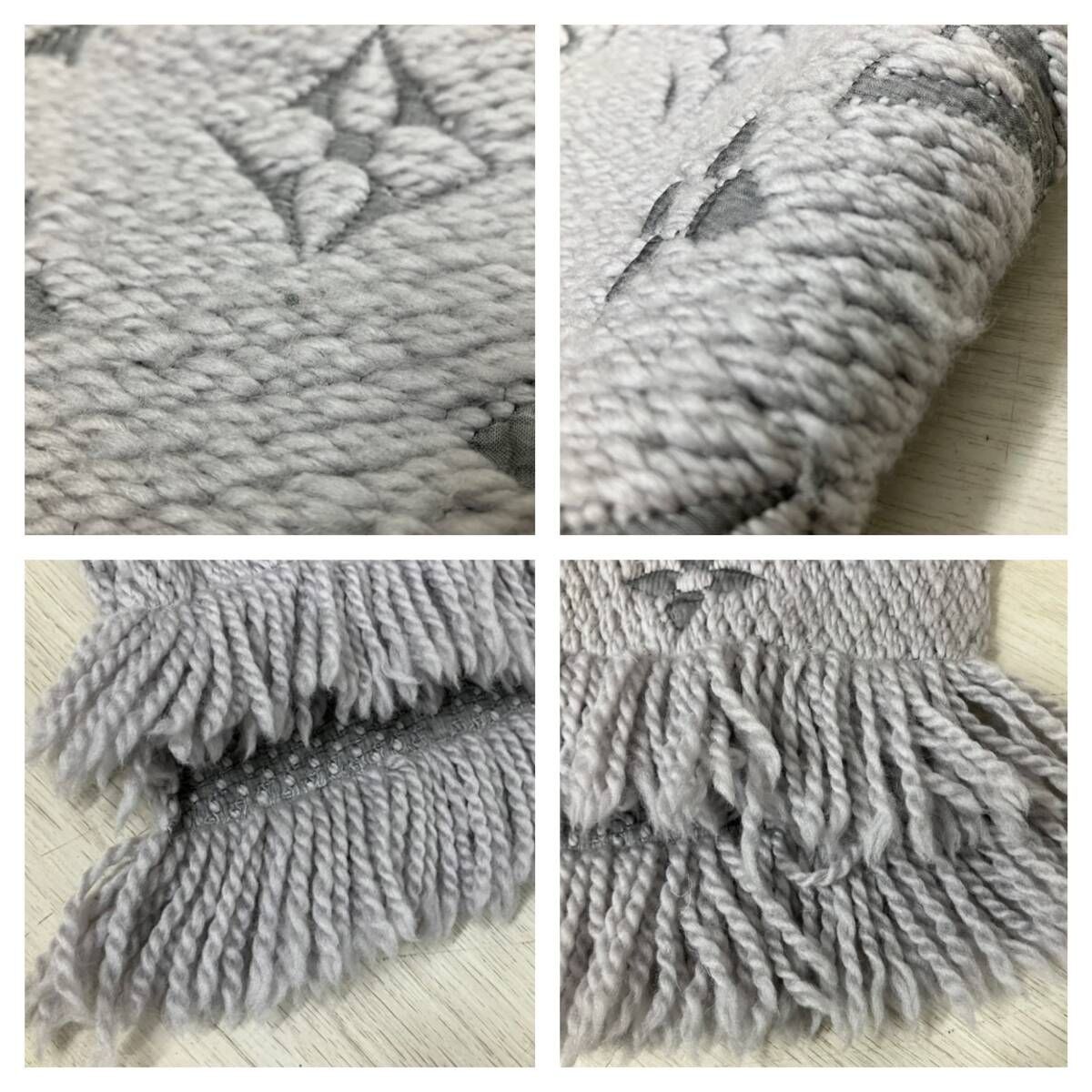 極上美品✨ルイヴィトン マフラー ロゴマニア モノグラム LOUIS VUITTON ルイ ヴィトン エシャルプ ロゴマニア マフラー