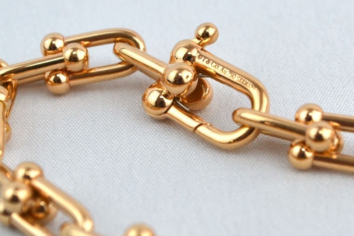 付属品完備 新品 TIFFANY&CO. ティファニー 70353164 ローズゴールド 