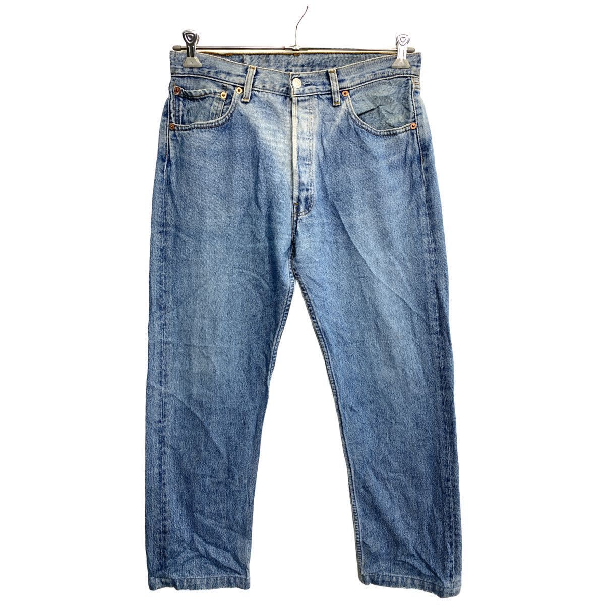 Levi's 501 デニムパンツ W33 リーバイス ボタンフライ ブルー