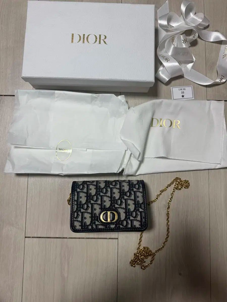 DIOR■モンテイン30ナノチェーンポーチクロスバッグ お洒落&可愛い♪】Dior 30 MONTAIGNE チェーンバッグ (Dior