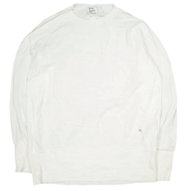 ドレステリア ヴァイオレットバッファローワロウズ シャツ 長袖 ハーフボタン プルオーバー 2WAY 衿脱着 コットン M 紺 ネイビー メンズ ボタンダウン ドレスシャツ DRESSTERIOR ドレステリア スーツ