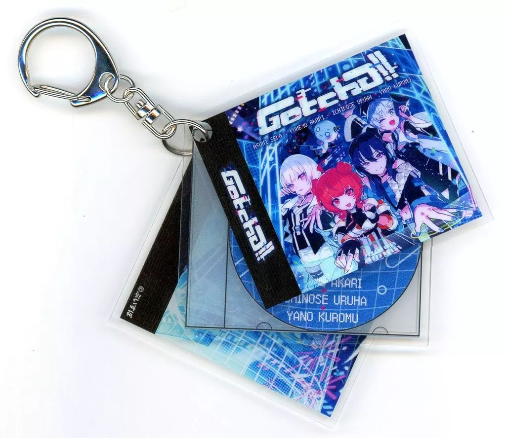 【本日発送】 Gotcha!! ミュージックCDキーホルダー ぶいすぽ 中古】キーホルダー Gotcha!! ミュージックCDキーホルダー