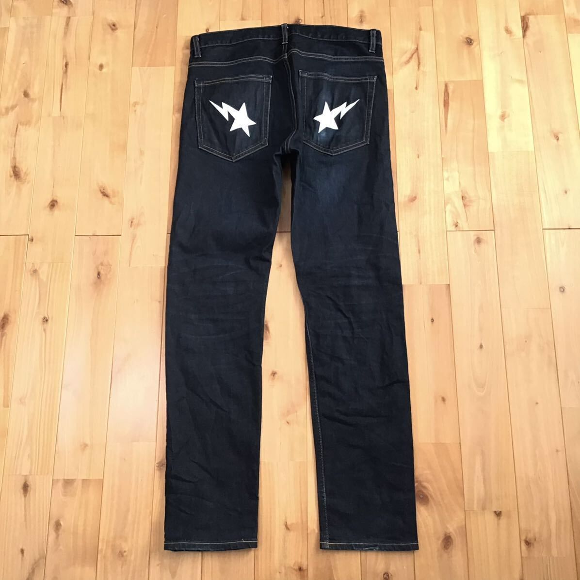 BAPE STA Denim Pants Mサイズ a bathing ape STAR BAPESTA スター 