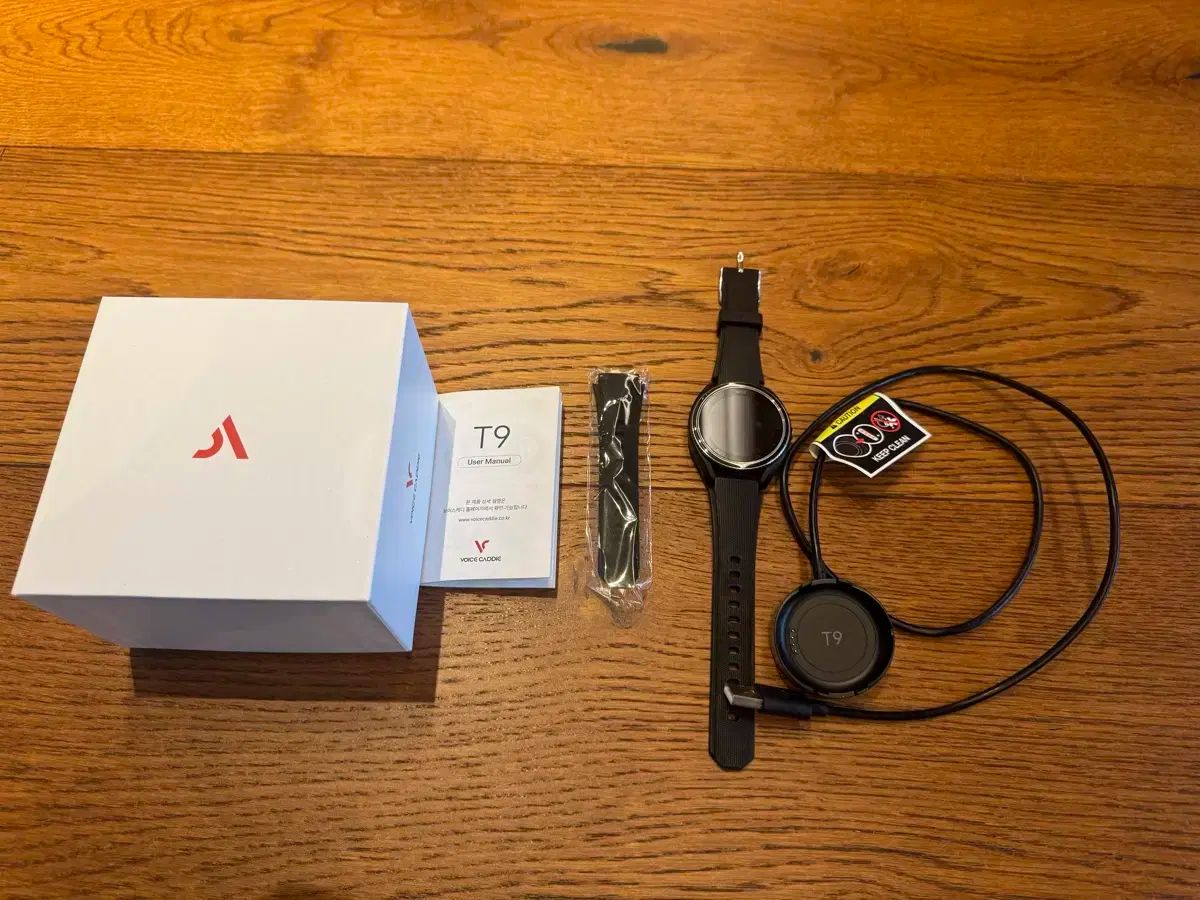 ボイスキャディ T9 ゴルフ GPS 腕時計 付属品完備
