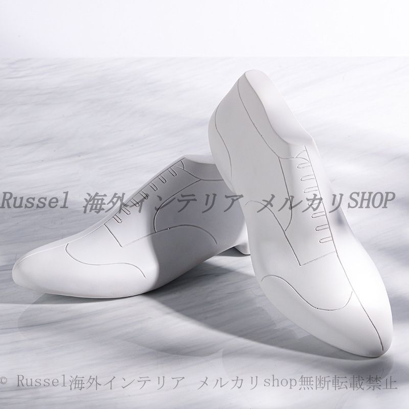 オブジェ ユニーク 靴 モチーフ おしゃれ かわいい インテリア 置物 北欧 オーナメント ディスプレイ 装飾品 白 ホワイト ブラック