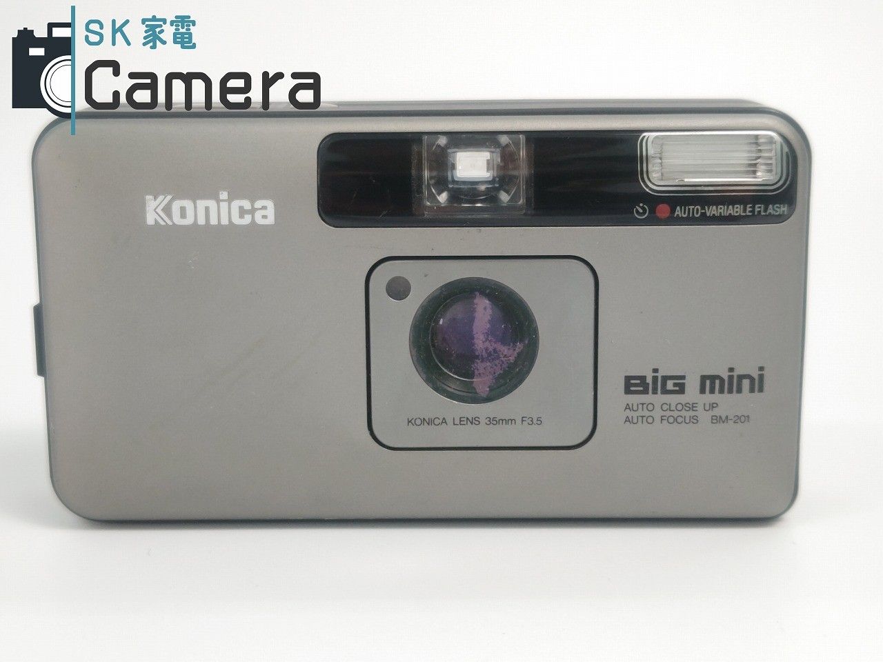Konica BiG mini BM-201 コニカ ビッグミニ　ジャンク KONICA MINOLTA - 【希少】Konica BiG mini BM-201フィルム